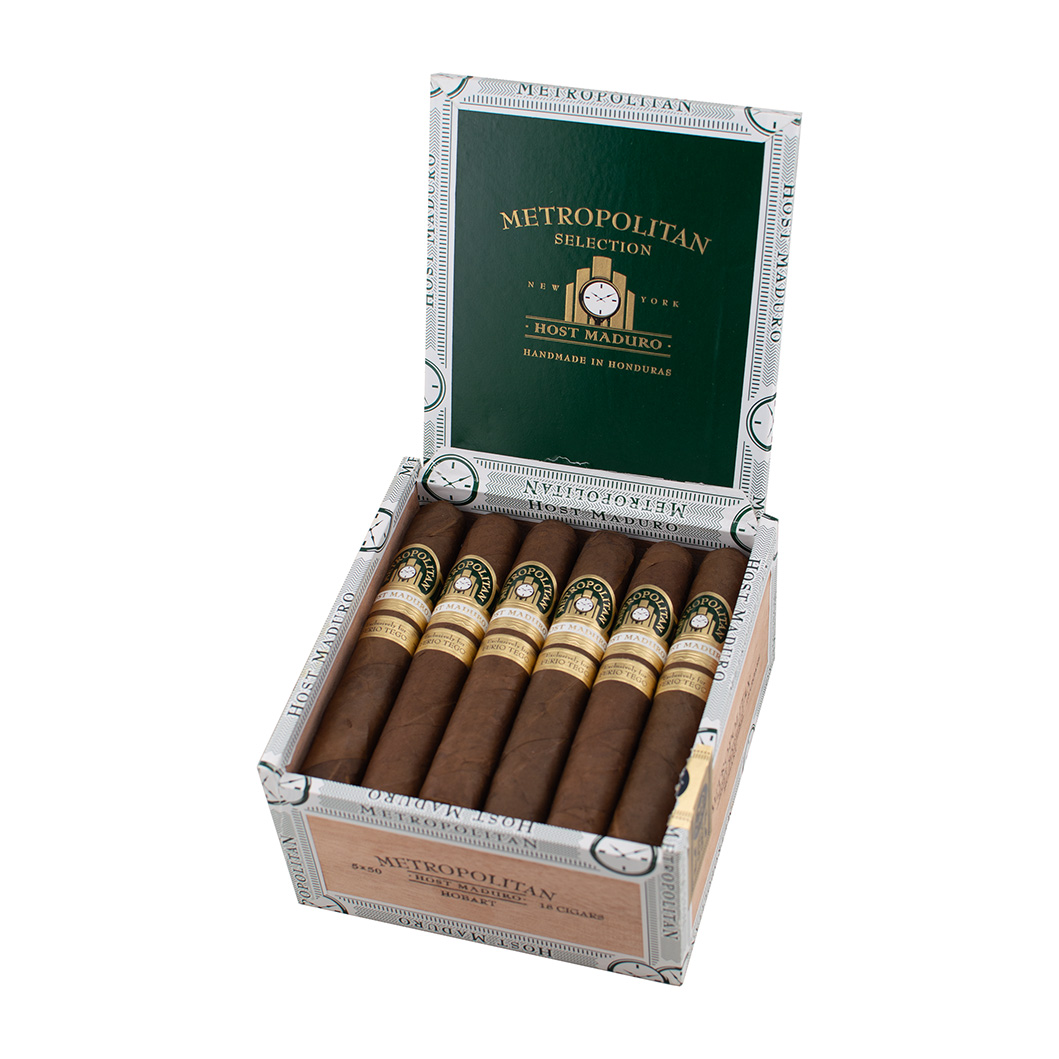 Ferio Tego Metropolitan Host Hobart Maduro Robusto Cigar - Box